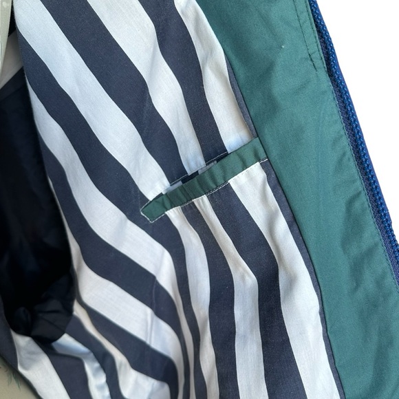 London Fog Windbreaker Jacket Men XL Blue Collared Full Zip Long Sleeve Casual - Picture 11 of 16